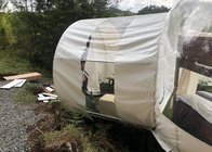 Chambre d'hôtel gonflable de Chambre de tente de bulle de camping extérieur transparent de PVC