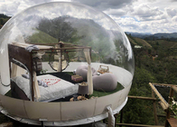 Chambre d'hôtel gonflable de Chambre de tente de bulle de camping extérieur transparent de PVC