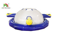 GV thermoscellé par jouet s'élevant gonflable EN71 de bateau de l'eau d'UFO de bâche de PVC de 0.9mm