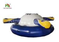 GV thermoscellé par jouet s'élevant gonflable EN71 de bateau de l'eau d'UFO de bâche de PVC de 0.9mm