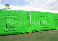 Grande tente gonflable verte matérielle faite sur commande d'événement de PVC pour la publicité