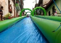 Diapositive gonflable 100m du glissement N de double ruelle longtemps pour des adultes des enfants N